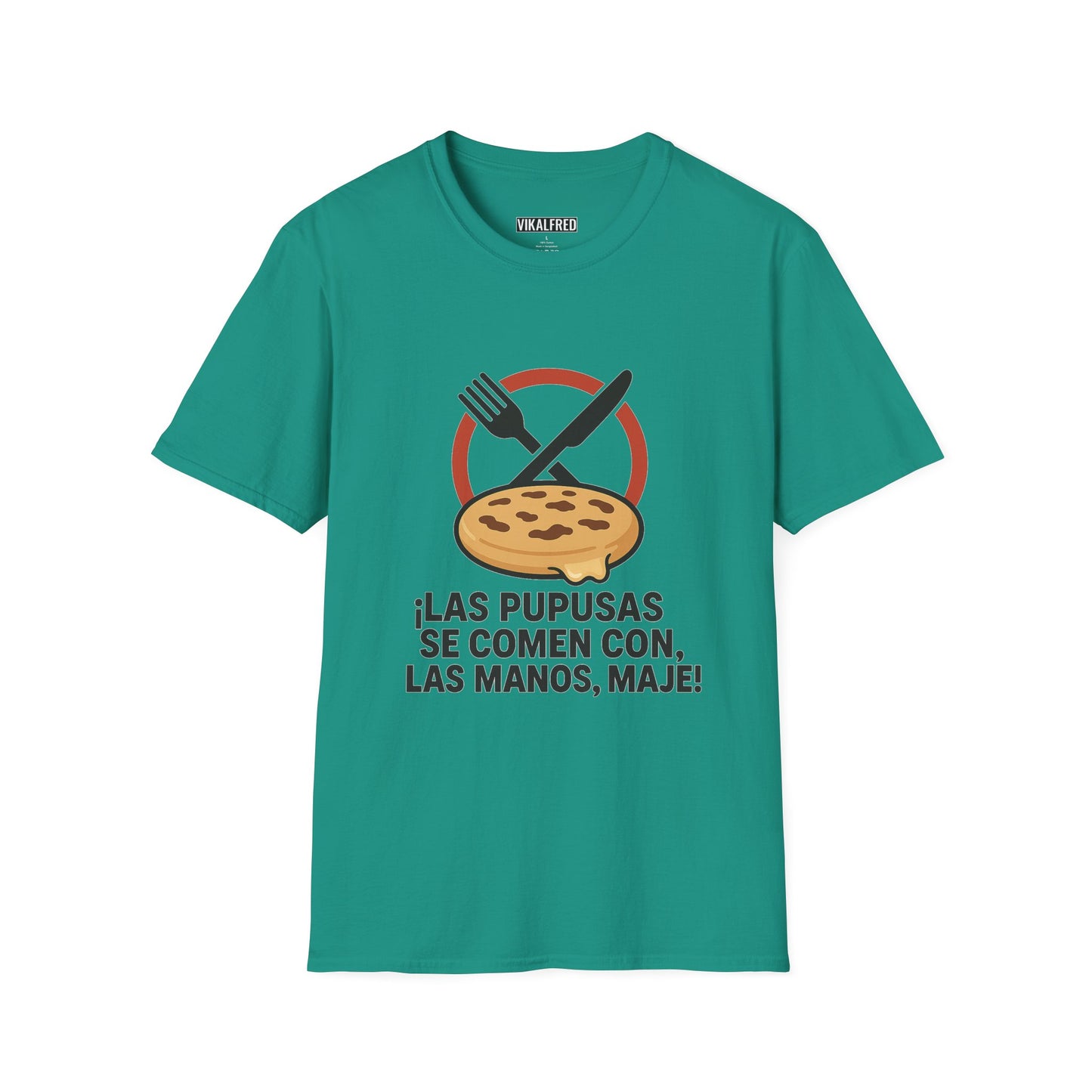 ¡Las Pupusas Se Comen Con Las Manos