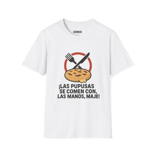 ¡Las Pupusas Se Comen Con Las Manos